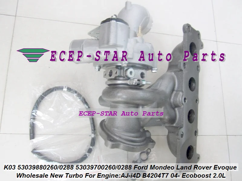 Turbo K03 53039700260 53039700288 LR031510 1682133 1687963 For Ford Mondeo for Land Rover Evoque 2.0L AJ-i4D B4204T7 Ecoboos 04- (1)