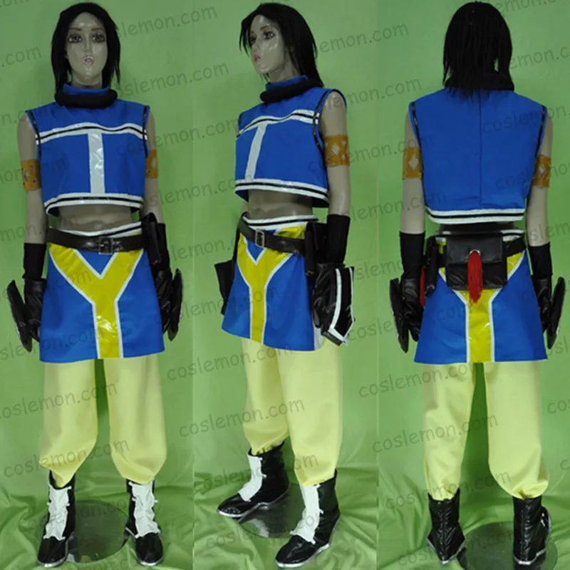 

Tales of Eternia Reid Hershel Cosplay Costume Halloween Uniform Outfit Top+Skirt+Pants+Gloves+Shoes Covers Custom-made