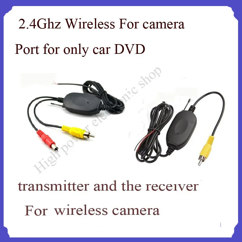 

transmitter and the receiver for car camera 2.4Ghz Wireless camera
