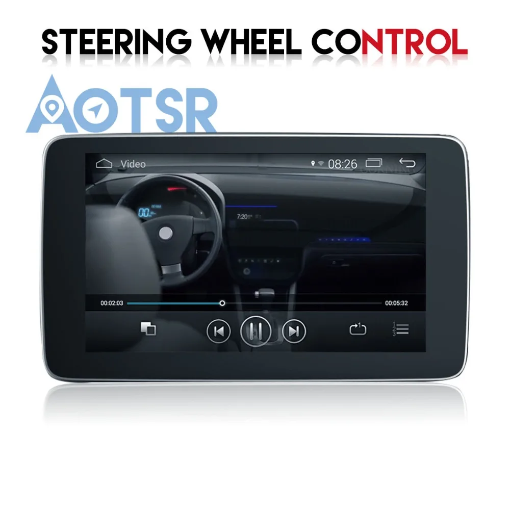 Cheap The Pure Android Car DVD player For Mercedes Benz  C GLC V 2014-2018 GPS auto Radio multimedia headunit tape recorder car pad 3