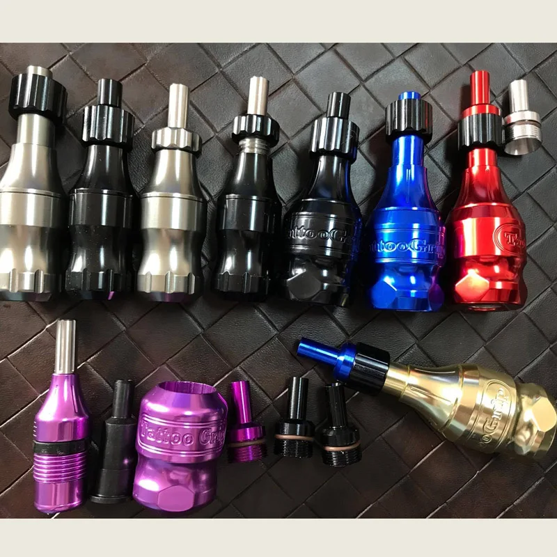 1pc Cartridge Tattoo Grip 32MM Aluminum Alloy Tubes Adjustable Grips For Tattoo Machine Tatoo Pen