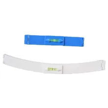 Практичная Линейка-уровень инструмент для укладки волос 1 комплект Женский Триммер для волос бахрома инструмент для стрижки расческа гребешок руководство для милых волос