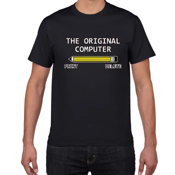 The Original Computer Geek Nerd Tee Sarcastic Adult Humor Very Funny T Shirt men geek cotton summer tshirt men loose streetwear