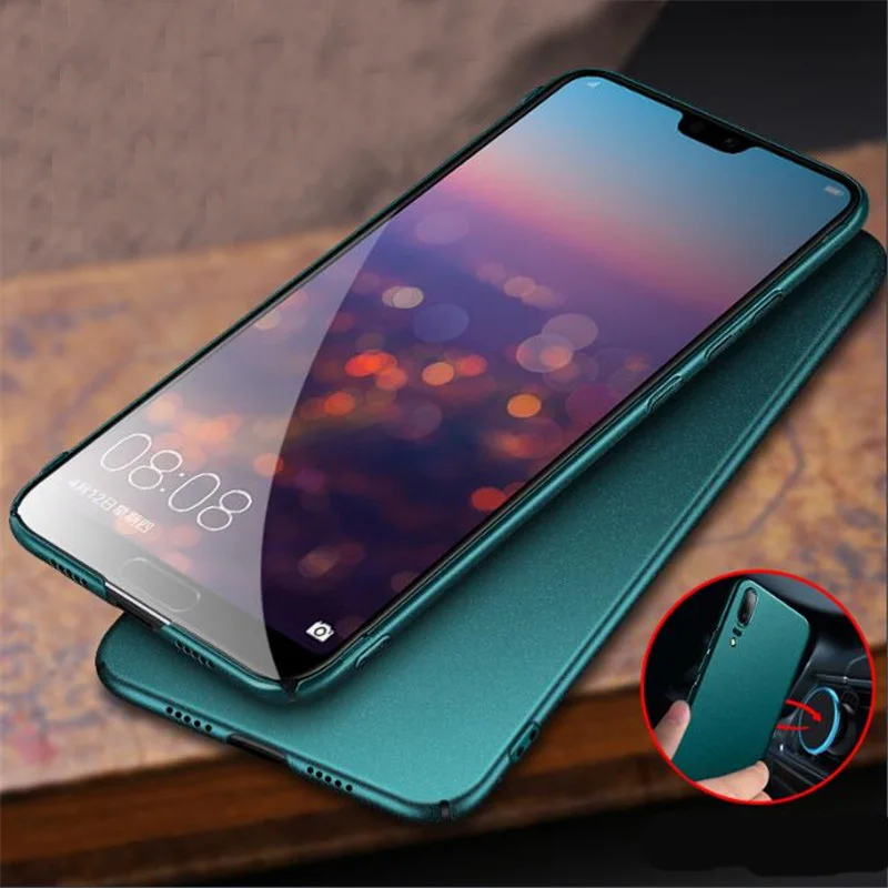 Чехол P20 Lite матовый оригинальный AIXUAN Huawei металлический пластиковый