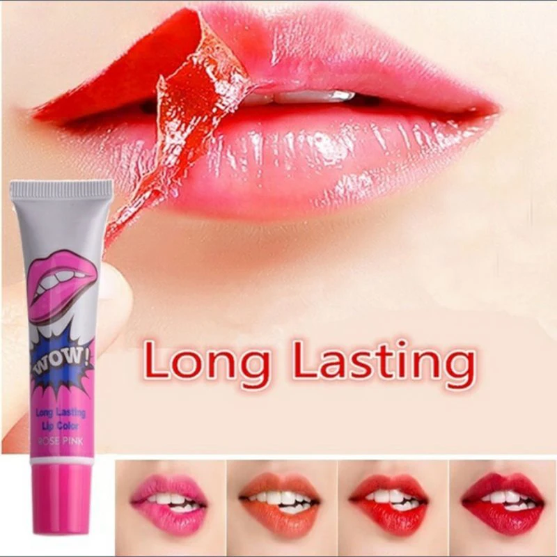 Lip Gloss Tattoo Waterproof Long Lasting Lip Stain Peel Lip Mask 6