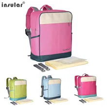 Insular New Baby Diaper Bag Fashion Mummy Maternity Nappy Bag Large Capacity Baby Bag Travel Backpack Designer Nursing Bag new arrival baby diaper bag 73003 fashion mummy maternity nappy bag large capacity baby bag travel backpack designer nursing bag