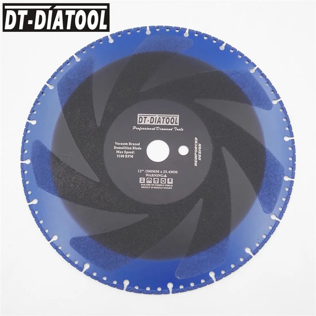 DT DIATOOL 1piece 12"/14"/16" Vacuum Brazed Diamond Demolition Saw