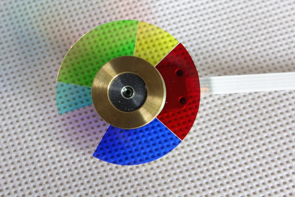 New Original Color Wheel Replacement For DELL 1610HD 1610X 1510X 4310WX DLP font b Projector b