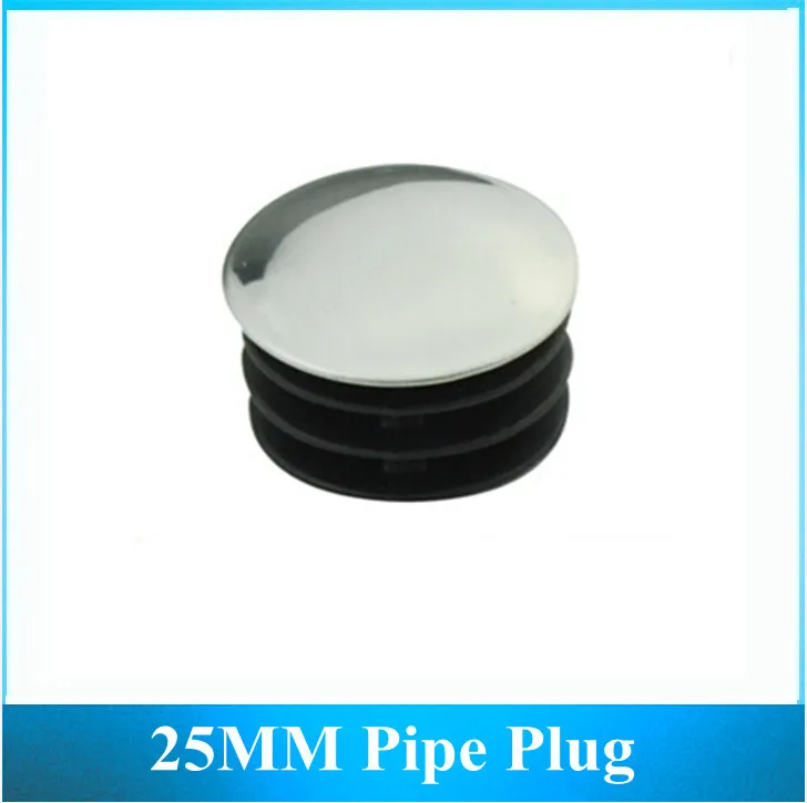 

25MM Stainless Steel Pipe Plugs / Plastic Caps / Fittings Plug / pipe Close / Tube Plug 50PCS