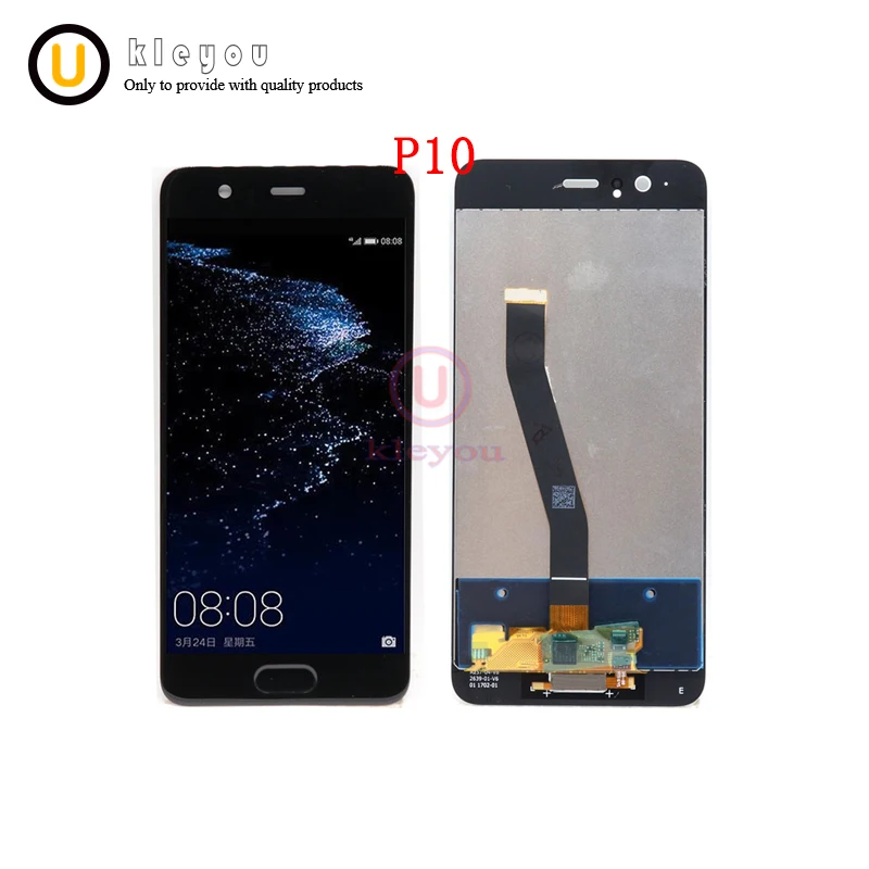 

for Huawei P10 LCD Display Touch Screen Digitizer Assembly With Frame Replacement VTR-L09 VTR-L10 VTR-L29 For Huawei P10 LCD