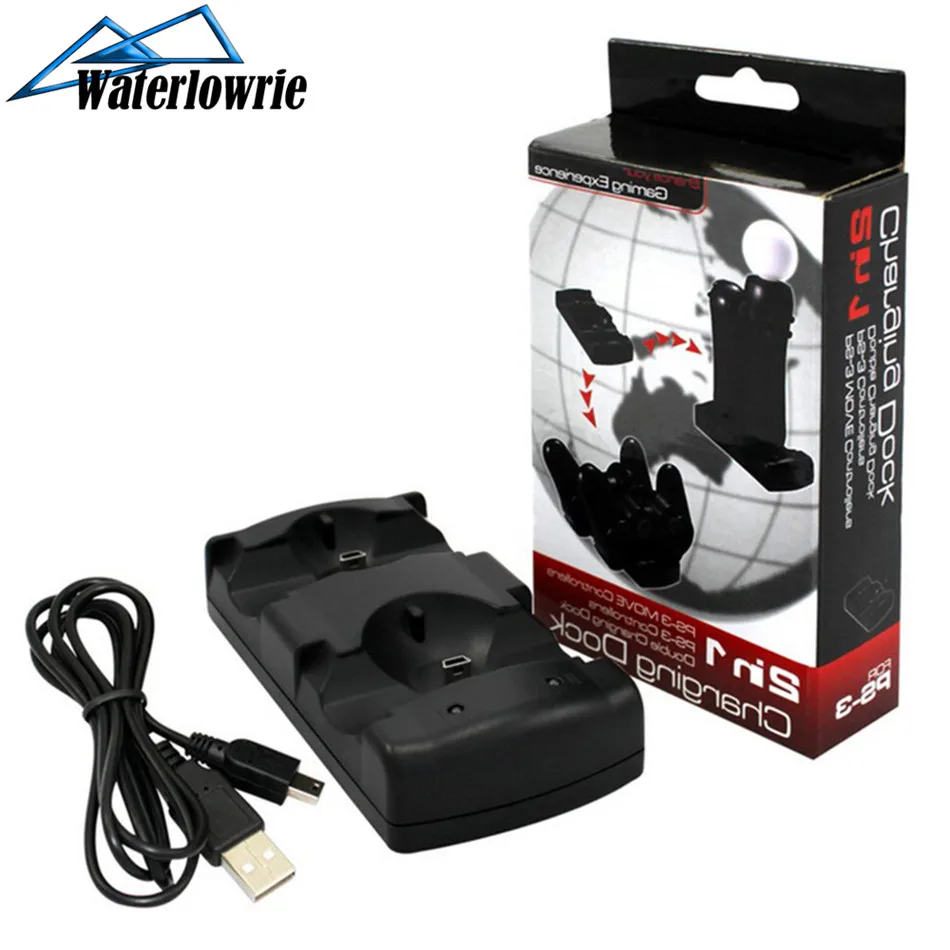 

Dual Chargers USB Dual Charging Powered Dock Charger for PlayStation 3 Wireless Bluetooth Gamepad for Sony PS3 Controller