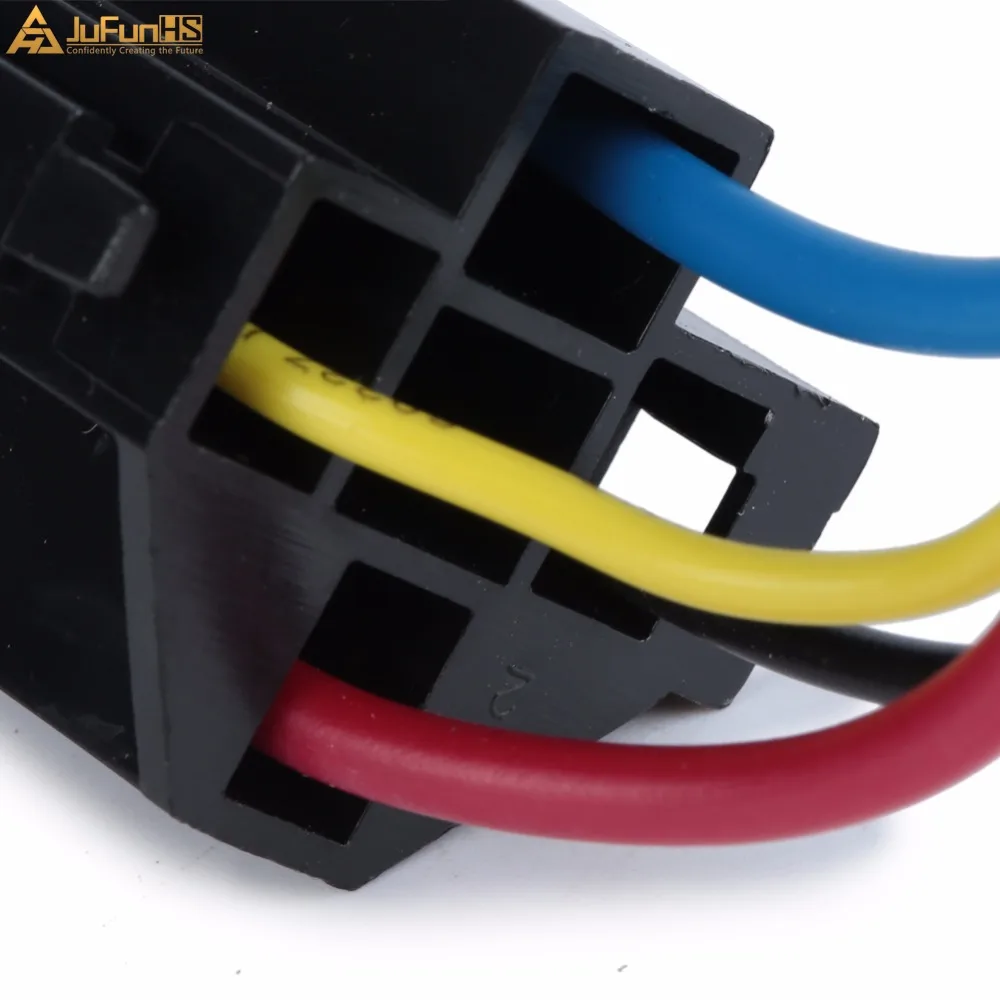 Автомобильное реле 12 В 40A 4Pin SPST Premium автомобильные 4P Pin & Socket 4 Wire 17AWG для управления