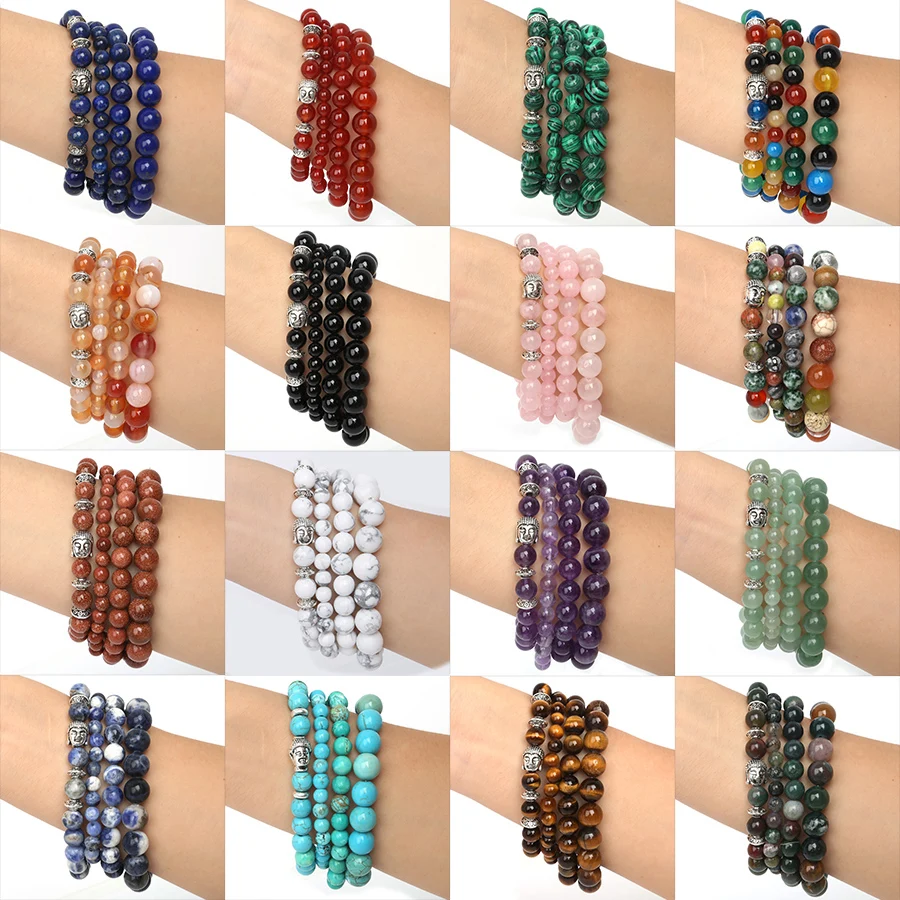 

6mm 8mm 10mm Tiger eyes Beads Bracelet Men Charm Natural Stone Braslet For Women Handmade Casual Jewelry Pulseras