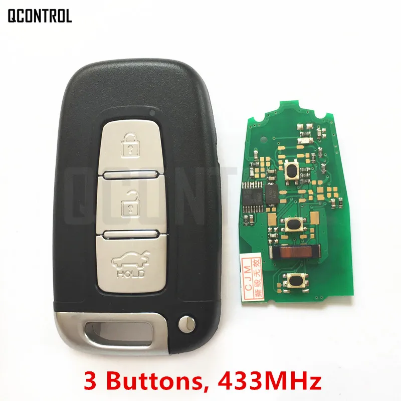 QCONTROL Car Remote Smart Key Suit for HYUNDAI I30 I45 Ix35 Genesis Equus Veloster Tucson Sonata