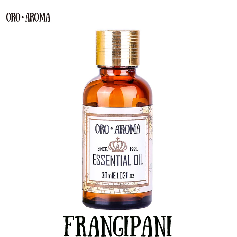 Famous brand oroaroma natural aromatherapy Frangipani oil Clean air Repel mosquitoes perfume material Frangipani Essential oil Famous brand oroaroma natural aromatherapy Frangipani oil Clean air Repel mosquitoes perfume material Frangipani Essential oil