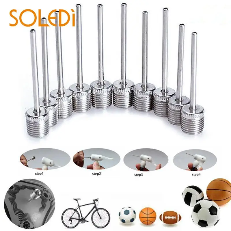 10 шт. спортивный Boule Gonfleur Aiguilles Pour для игры в футбол баскетбол мяч Volley Ball Gonflable Air