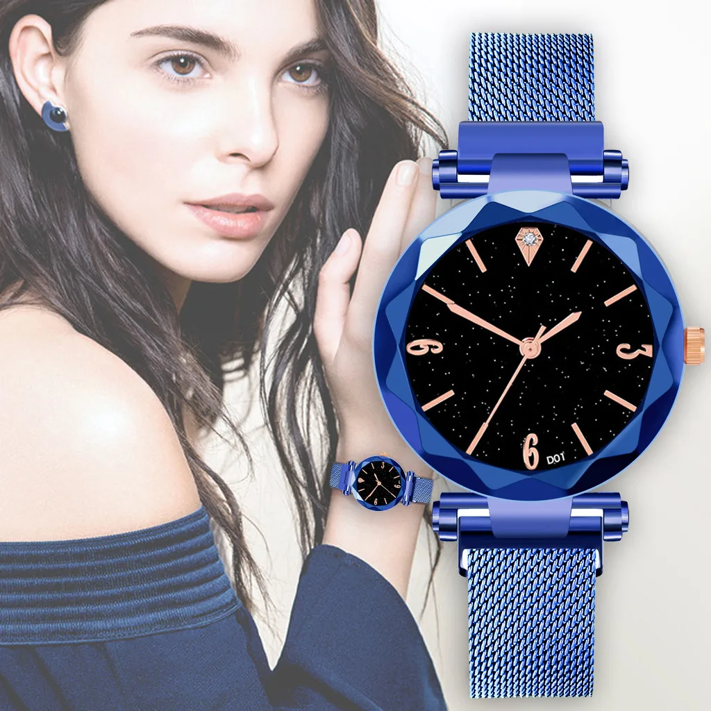 Womens Ladies Watch Top Brand Luxury Stainless Steel Rose Gold Watches Fashion Female Business Quartz Wrist zegarek damski | Наручные
