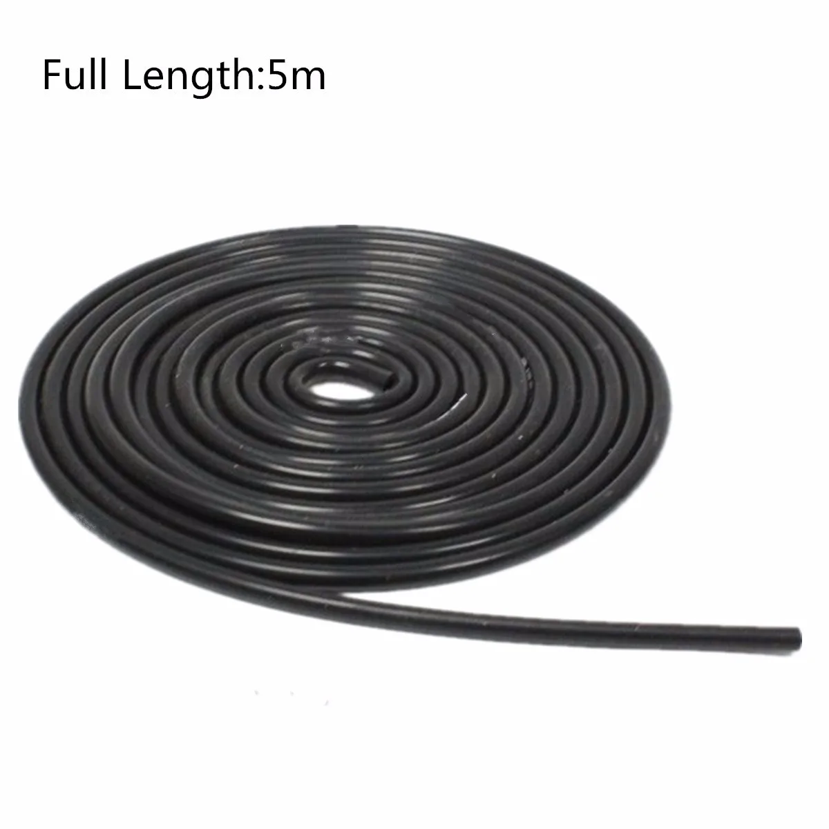 

Autoleader 4mm Silicone Vacuum Tube Hose Silicon Tubing 16.4ft 500cm for Car Cooling System BLACK