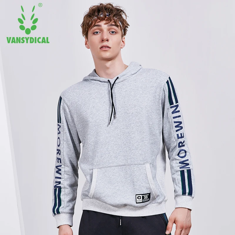 Men's Autumn Winter Sports Sweatshirts Running Pullovers Letters