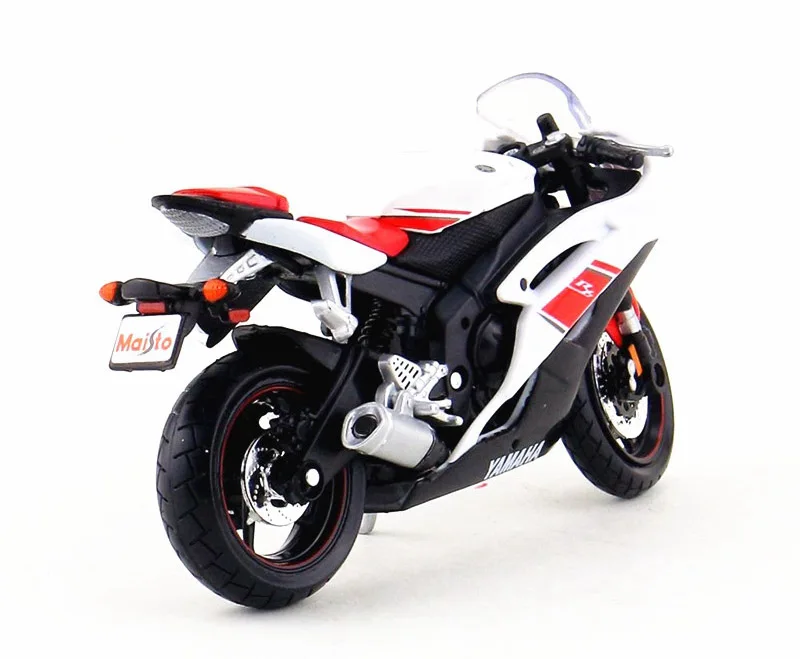 Maisto Сплав мотоцикл игрушка 1:18 Масштаб эмуляции YZF-R6 модели мотоциклов игрушки для детей Подарки