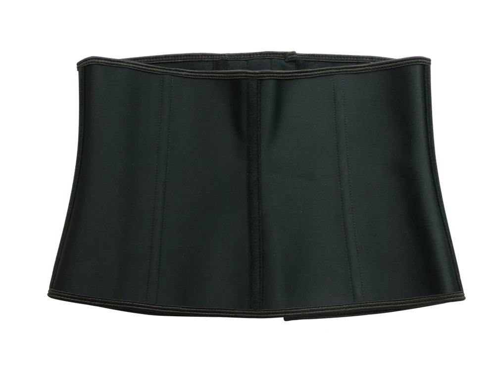 NB1512_01 Atbuty Waist Trainer 9 Inches Shot Torso Latex Waist Training Corset 9 Steel Boned hooks Body Shaper (11)
