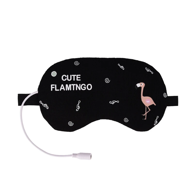 USB разогревающая маска для глаз дышащая повязка на глаза для сна покрытие для глаз офис сон в путешествиях Массажная повязка на глаза унисекс легкий наглазник 31