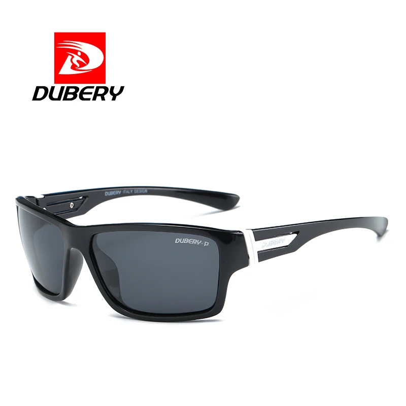 DUBERY Марка Дизайн поляризованные солнцезащитные очки Для мужчин водительские очки мужской Винтаж солнцезащитные очки для мужчин Spuare зеркало летние UV400 Óculos