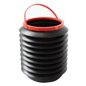 

Trendy 4L car folding collapsible bucket fishing bucket of high-quality container storage box Fast shipping