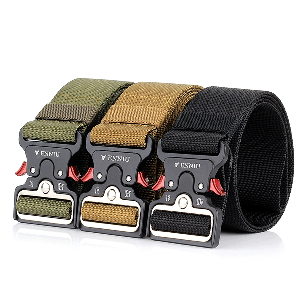 Buy Quick Release Tactical Belt with Heavy Duty Waist