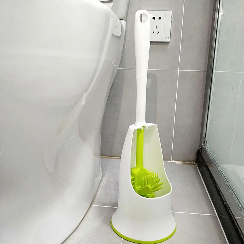 SAFEBET съемная щетка для чистки туалета с длинной ручкой, универсальная резиновая щетка для чистки ванной комнаты, универсальный инструмент для чистки - Цвет: 3