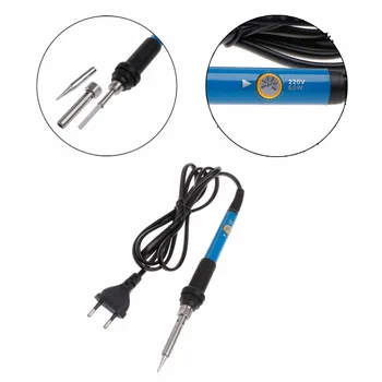 

220V 60W Adjustable Temperature Soldering Iron Welding Gun Heating Pencil EU