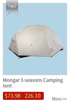 Naturehike 3 сезона Mongar палатка 20D нейлоновая ткань двухслойная водонепроницаемая палатка для 2 человек NH17T007-M