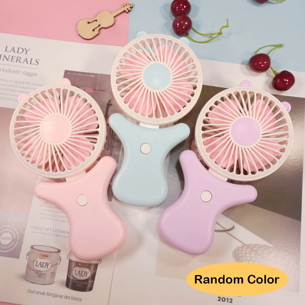 

Folding Mini Usb Fan Portable Handheld Fan Cooler USB Charging Rechargeable For Office Outdoor Household Travel Random Color