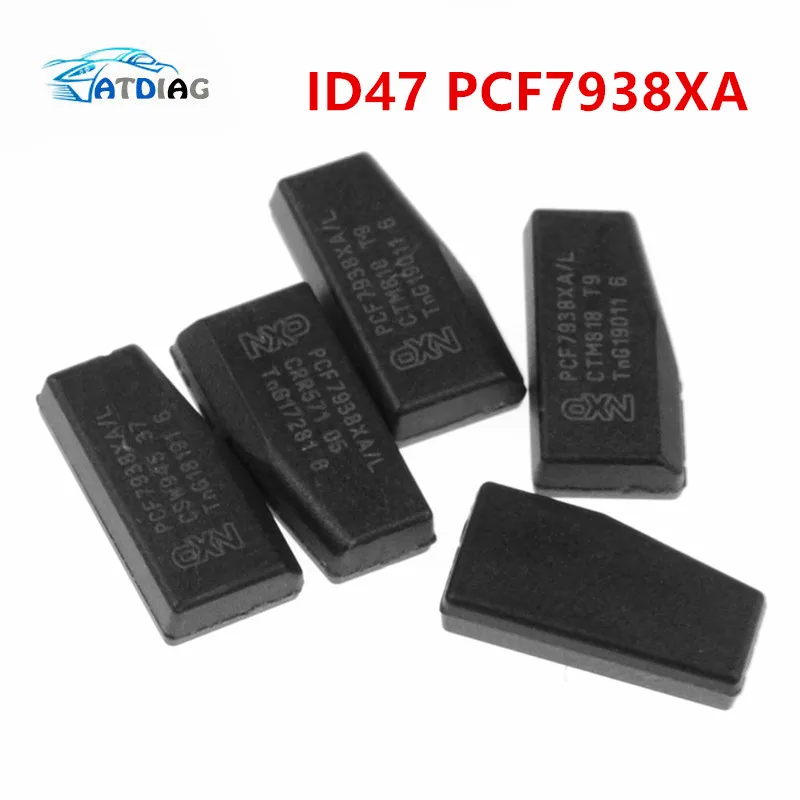 ID47 PCF7938XA углеродный чип транспондера для автомобильного ключа HONDA 2014|chip car key|chip