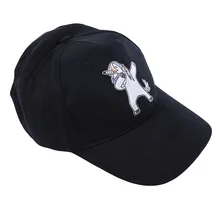Высококачественная бейсбольная кепка с единорогом для мужчин и женщин, милая бейсболка из хлопка, регулируемая вышитая модная повседневная солнцезащитная Кепка в стиле хип-хоп