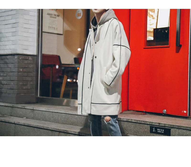 Warm Male Trench Coat Wool Liner Long Thick Fleece Jacket Men Fur Inside Parka Winter Jackets  (43)