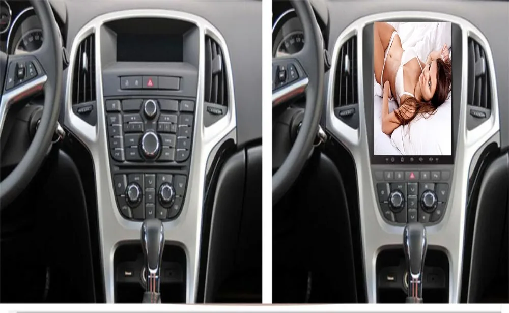 Perfect 2Din Car Radio Android 7.1 Tesla Style GPS Navigation DVD Player for Opel Vauxhall Holden Astra J/Buick Excelle 2010-2013 Unit 1