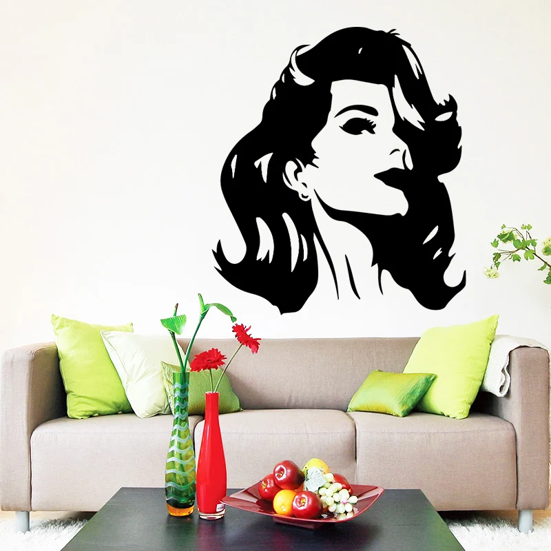 

Exquisite Woman Wall Sticker Pvc Wall Stickers Wall Art Wall Paper For Children's Room Decal Creative Stickers