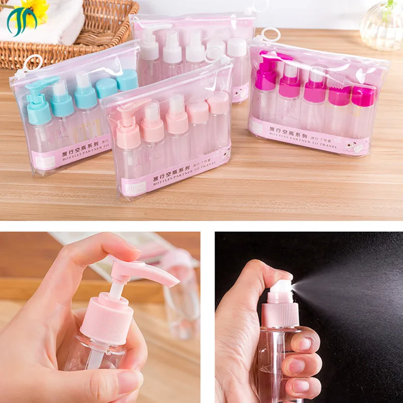 Liquid Soap Packaging Transparent Lotion Pump Travel Soap Bottles