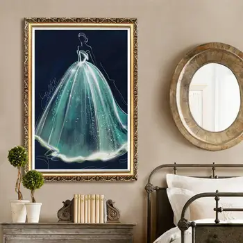 

5D diy diamond painting full drill cartoon dream bride diamond embroidery cross stitch kit mosaic decoration home decor