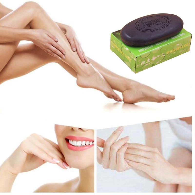 Активной энергии Bamboo турмалиновое мыло для леди женщина Для женщин лицо рукой тела здоровый мыло по уходу