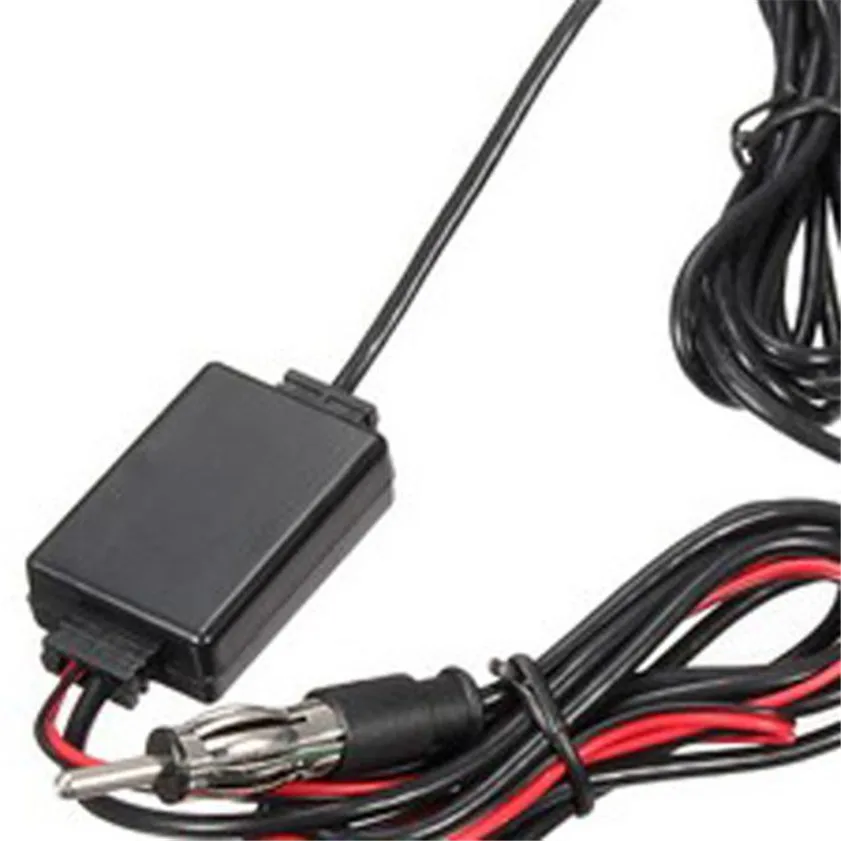 

2017 High Quality Car TV Digital DVB-T FM Antenna Aerial Amplifier Booster SMA Plug Connector