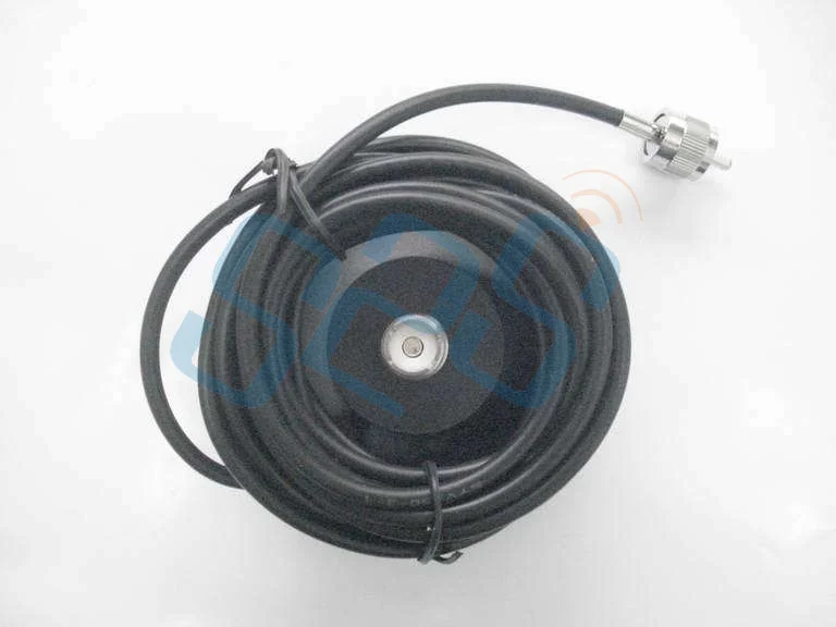 imágenes para Envío gratis 5 M cable 12 CM imán PL259 puerto Radio de dos vías Base magnética de la antena imágenes para Envío gratis 5 M cable 12 CM imán PL259 puerto Radio de dos vías Base magnética de la antena