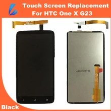LL TRADER Black LCD Replacement For HTC One X S720e G23 LCD Display Screen With Touch Screen Digitizer Assembly + Toolkits
