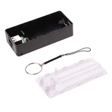 2x18650 Perfume DIY PowerBank Box Li ion Battery Charger Kit Box Powerbank Charging Case For All
