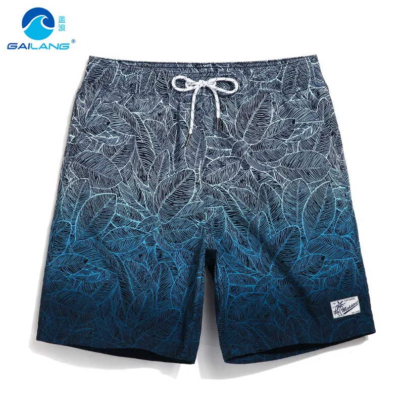 Summer new beach bermudas shorts swimwear board shorts sweat beach surf mens swimsuits bathing suit plavky male swimming trunks