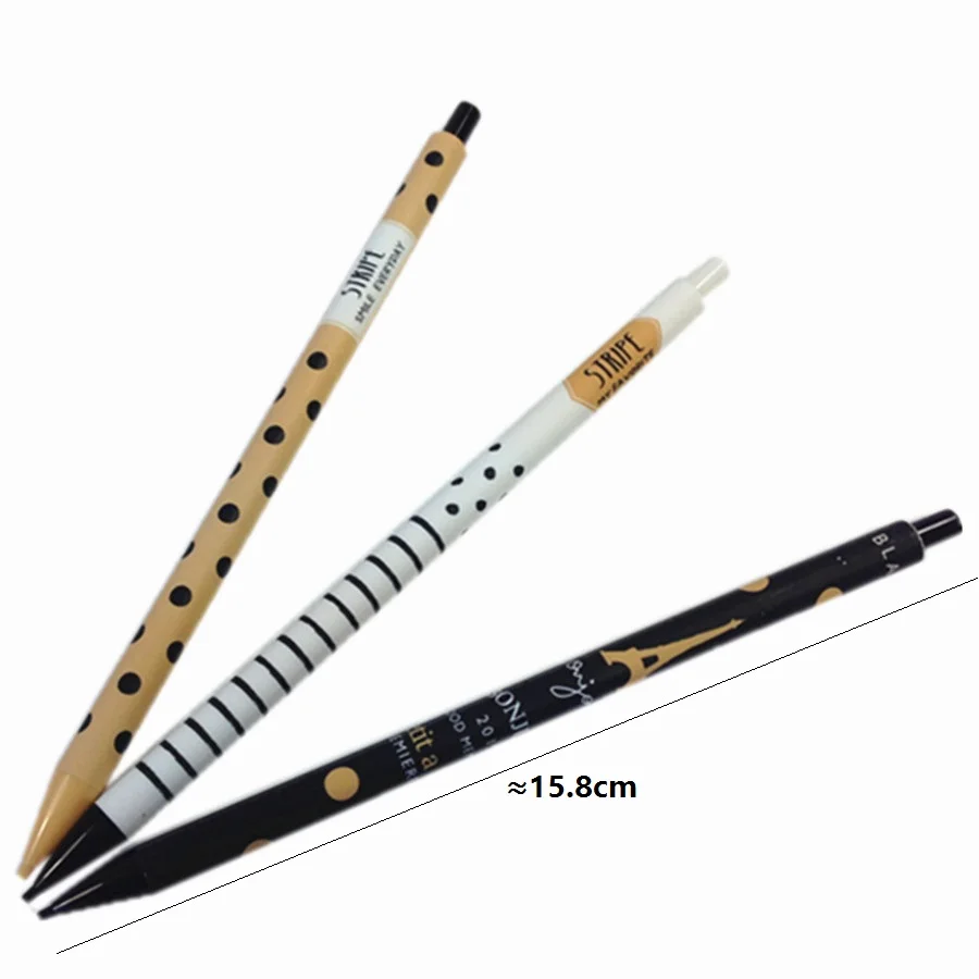 40 шт/лот модные Kawaii dot механические карандаши 0,5 мм точка хорошего качества пишущий карандаш для школьников девочек студентов оптом