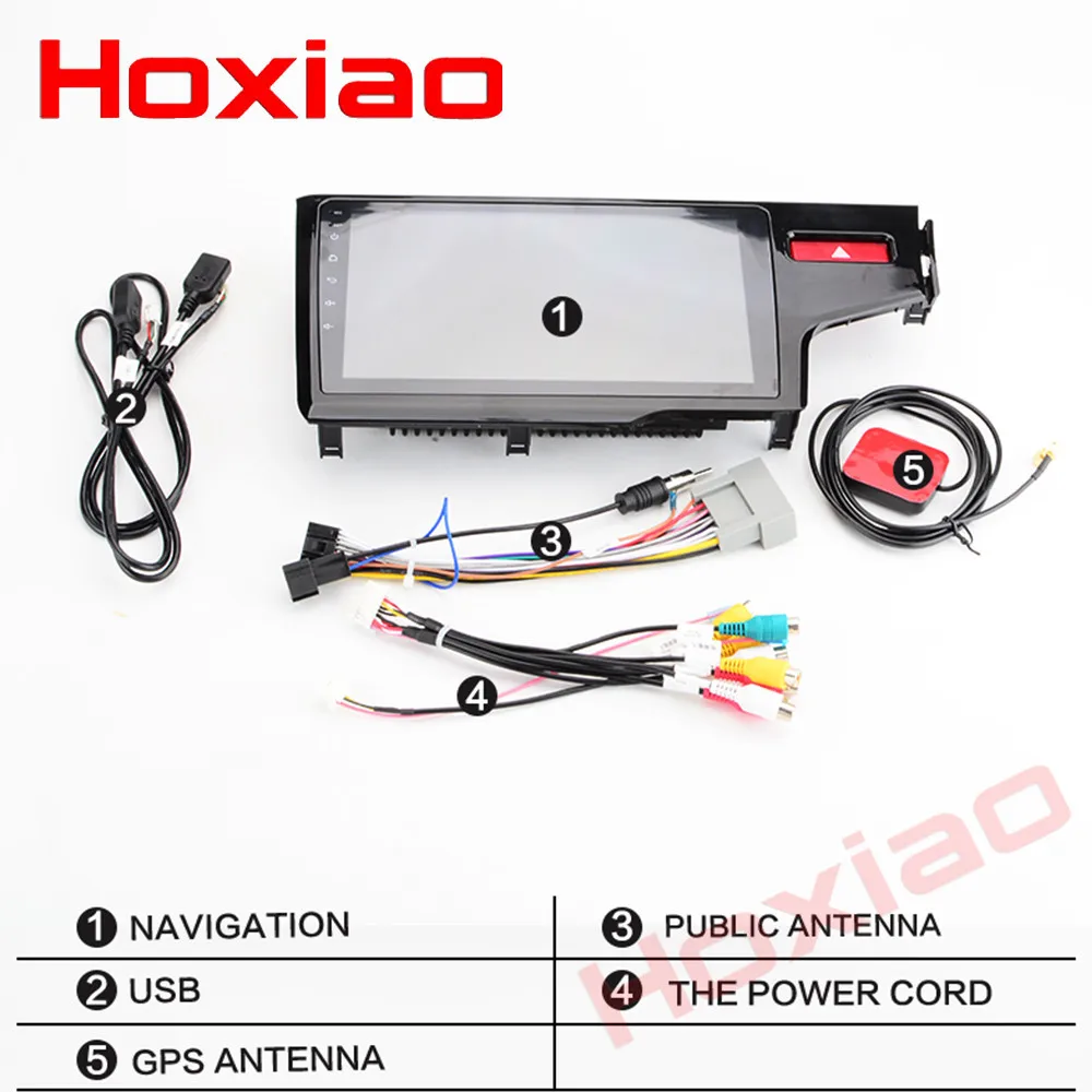 Best Android Car Radio for HONDA  Fit JAZZ (pignt)1024*600 Quad Core wifi Bluetooth video audio Multimedia 2 din car dvd player 5