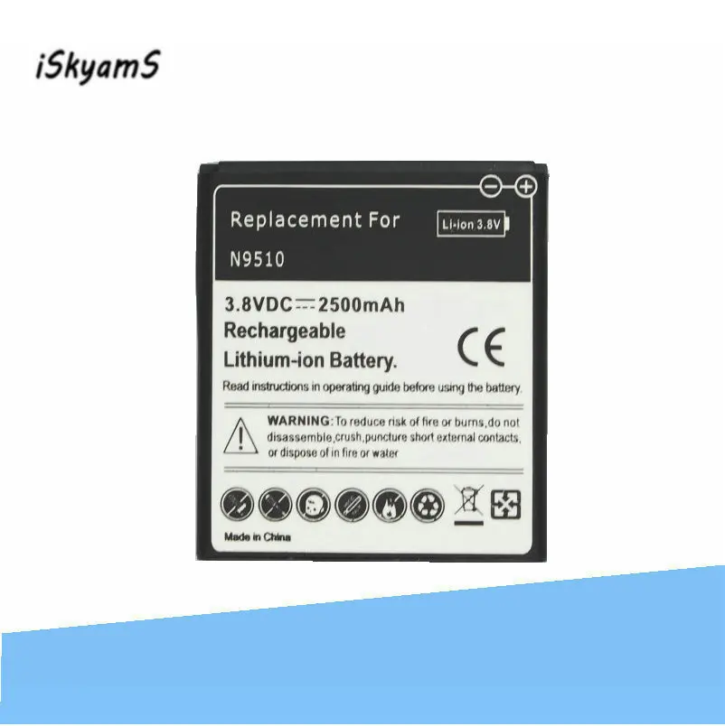 Сменный аккумулятор iSkyams 1x для ZTE Blade G LTE V880G Grand X Pro Majesty Z796C N9510 N9511 Unico Z930L | Мобильные