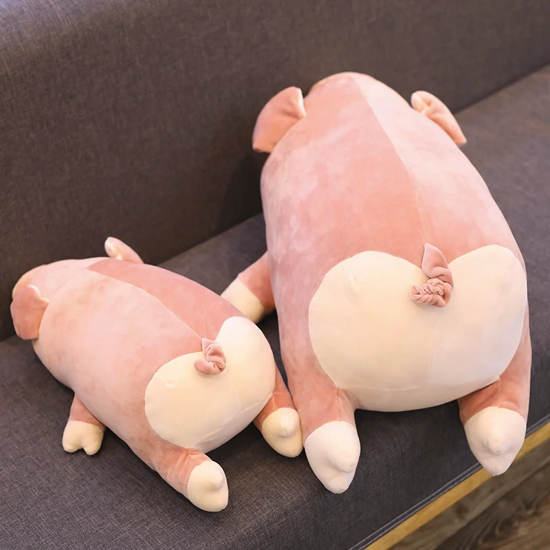 MIAOOWA 1PC 40-80CM Lovely Pink Pig Animal Plush Doll Cute Pig Plush Soft Pillow Kawaii Cushion Toy Children Baby Birthday Gifts